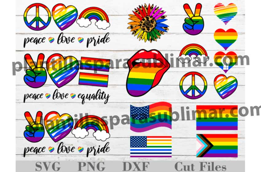 Peace-Love-Equality-LGBTQ-Pride-Vector