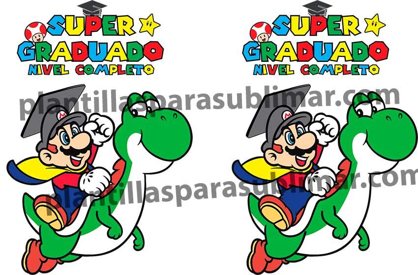  Super-Graduado-Mario-Graduaciones-Vector