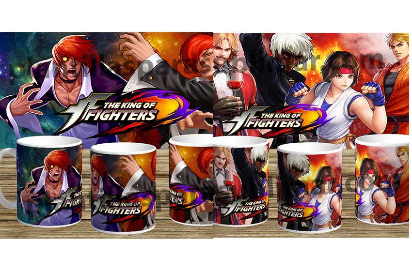 the-king-of-fighters-Plantillas-Tazas