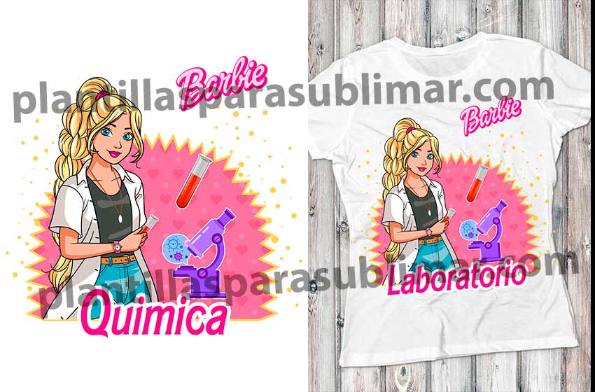 BARBIE-Quimica-Profesiones-Plantilla