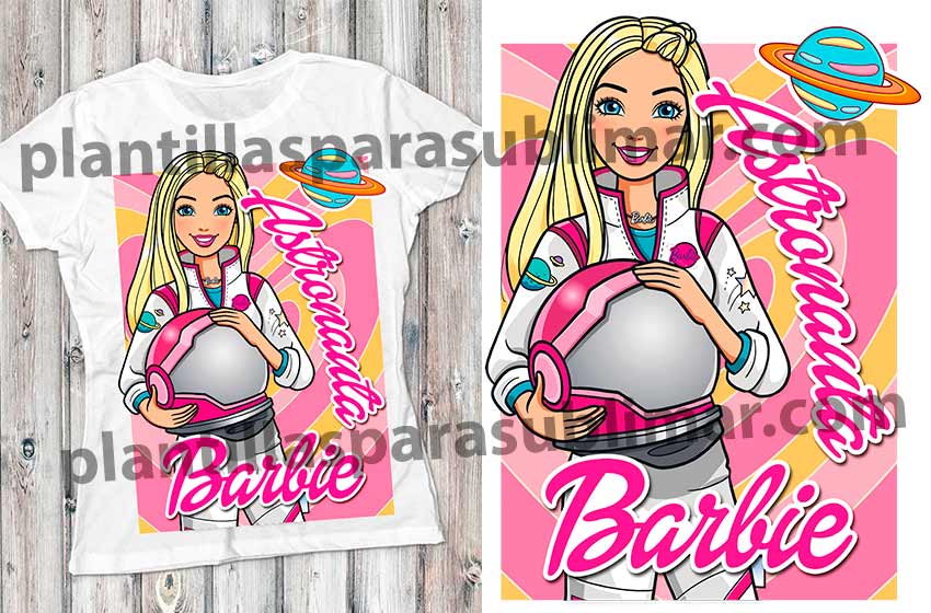 Barbie-astronauta-Plantillas-Profesiones