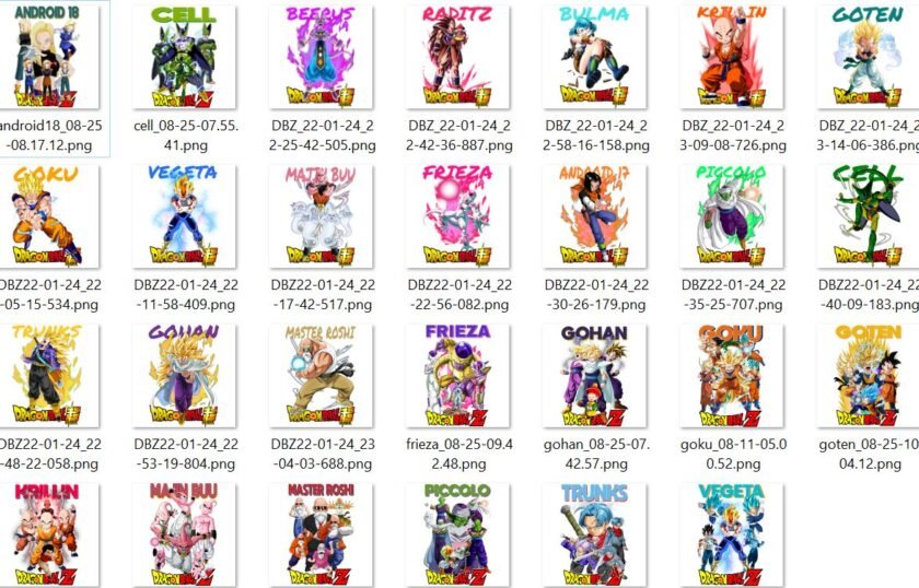 Dragon Ball Plantillas PNG Polo Playeras