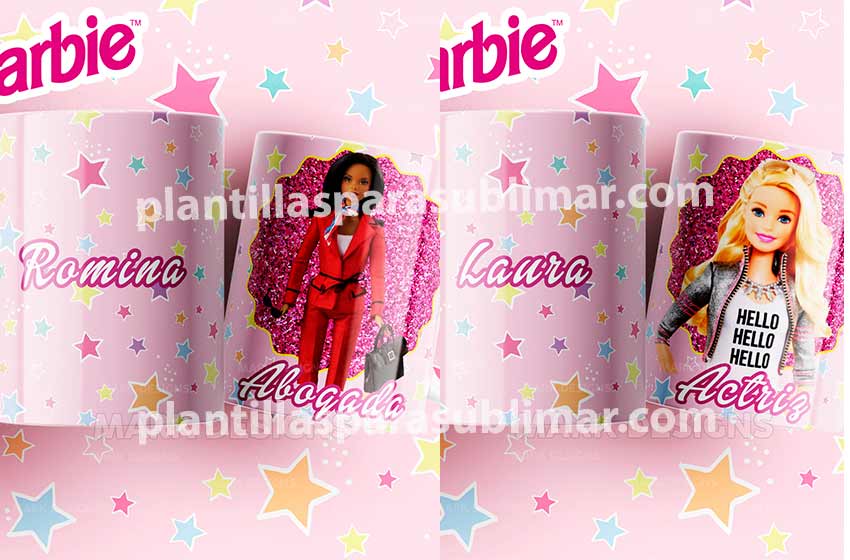 Plantilla-Barbie-Abogada-Actriz-Taza