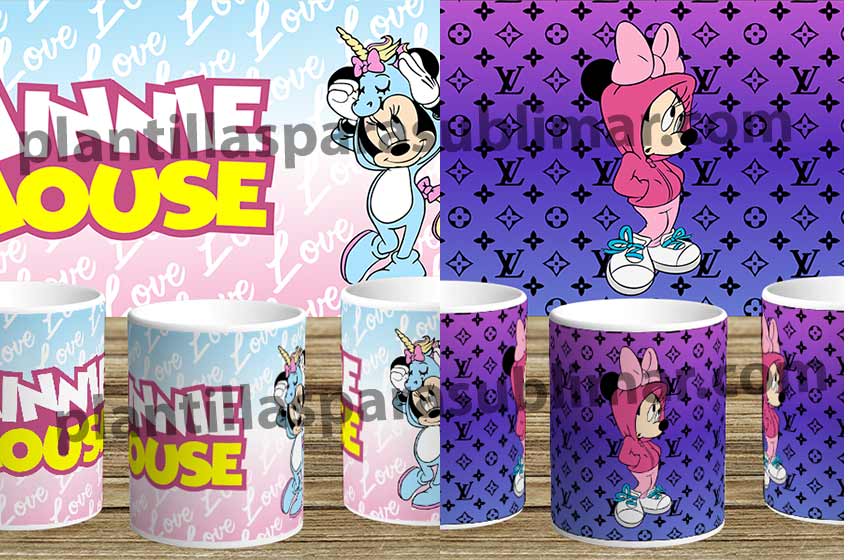 Plantillas-Minnie-Mouse-tazas