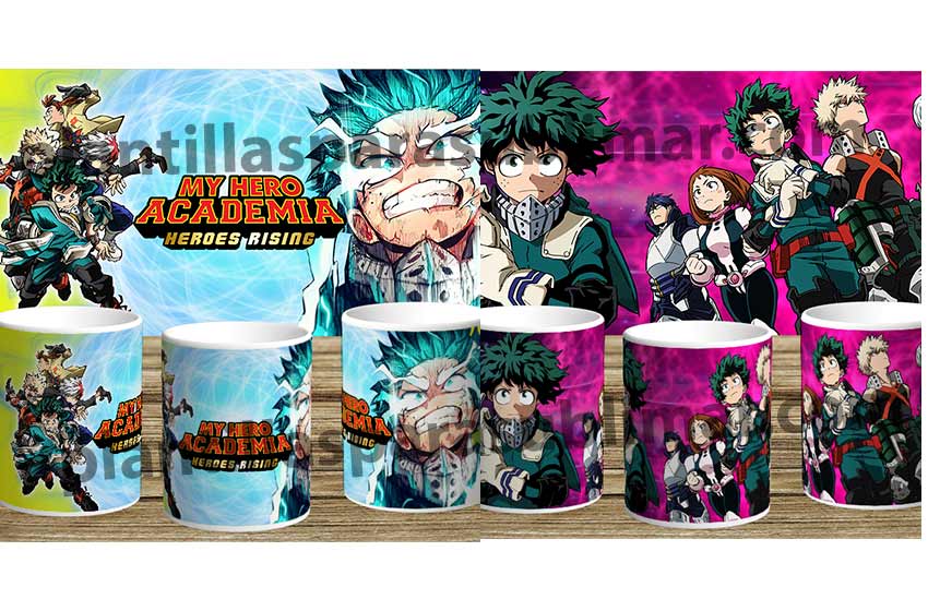 Plantillas-My-hero-academia-Taza