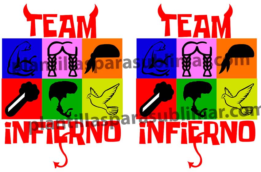 Team-Infierno-Vector-Plantilla-Sublimacion