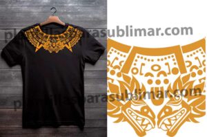 Cuello-Colllar-Azteca-Vector-PNG
