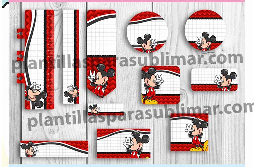 Etiquetas-Escolares-Mickey-Mouse-Imprimibles