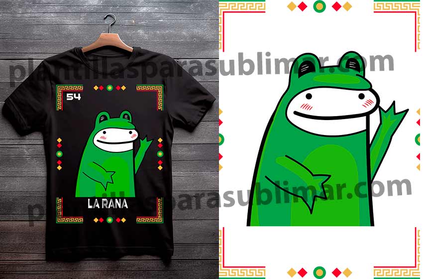 La-rana-Flork-Vector-Plantilla