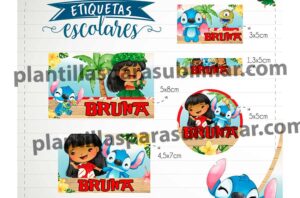 Lilo-y-stich-Etiquetas-escolares-Imprimibles