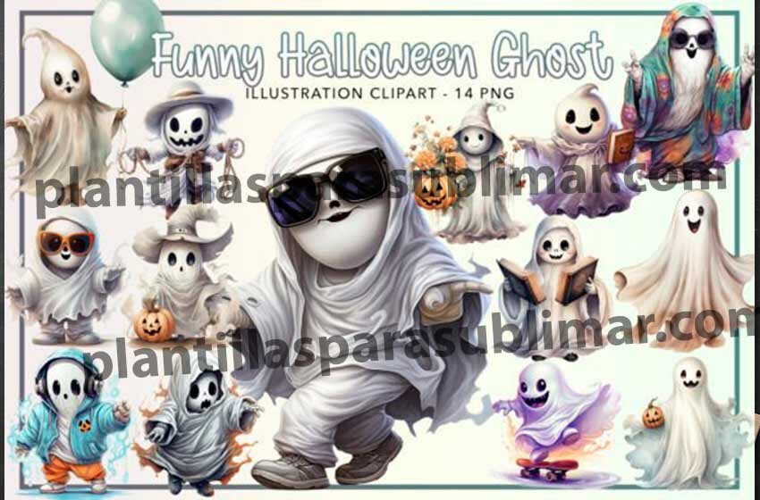  Fantasmas-Divertidos-Clipart-PNG-Halloween