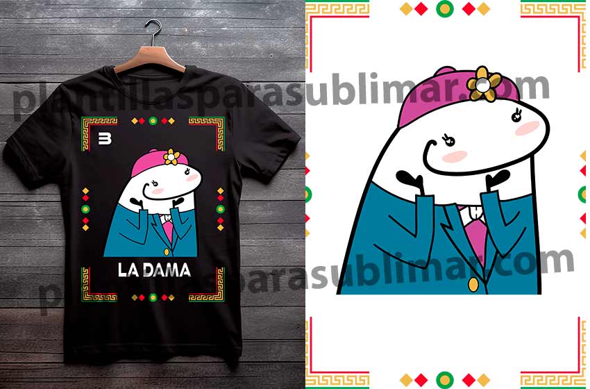 La-dama-Flork-Loteria-Vector-PNG