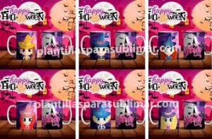 Plantillas-Brujitas-Halloween-Tazas