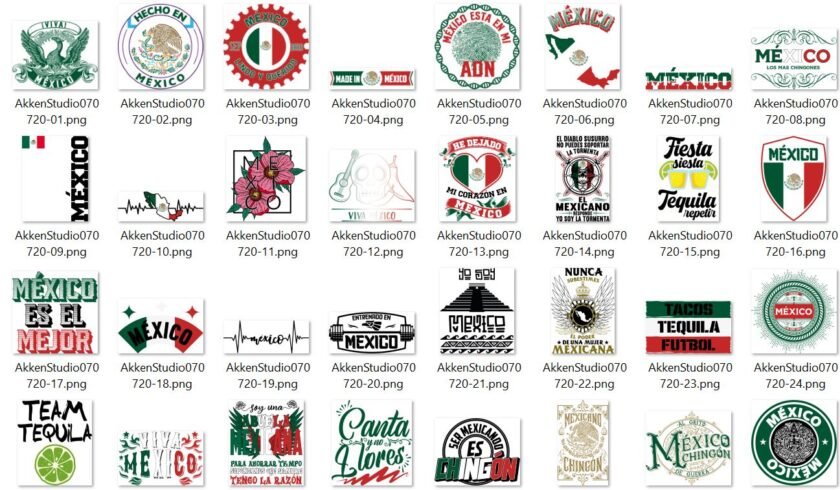 Vectores Fiestas Patrias Mexico Playeras