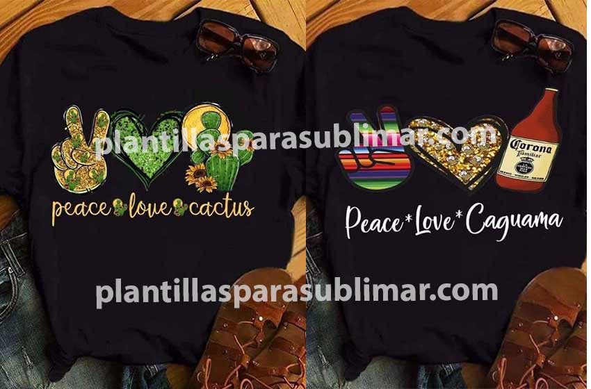 peace-love-cactus-caguana-PNG-Plantilla