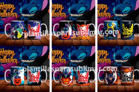 stitch-Halloween-Plantillas-Tazas