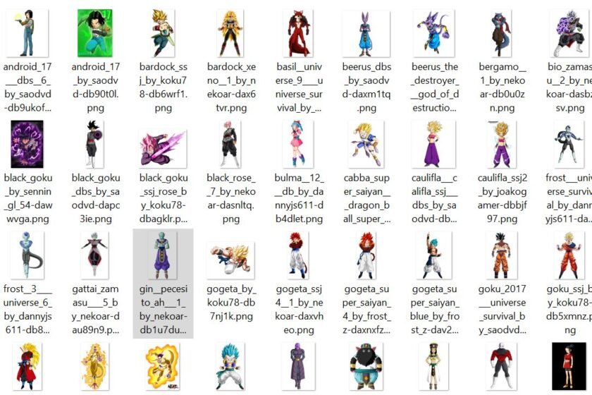 Dragon Ball Personajes PNG HD