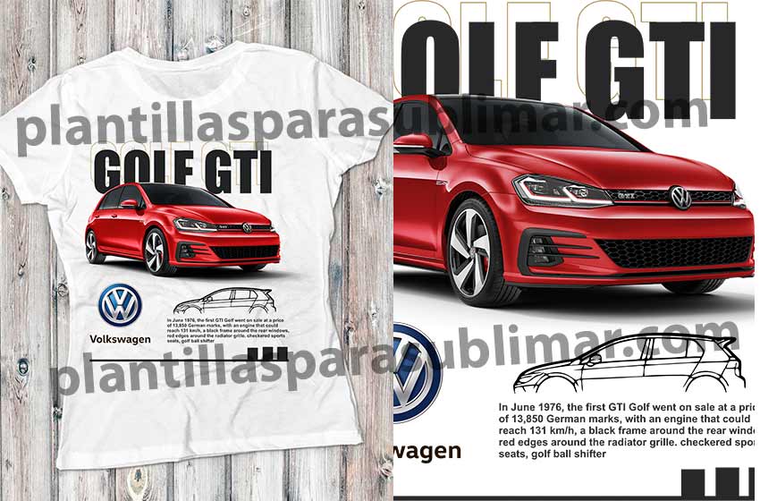 Golf-Gti-PNG-Plantilla-Sublimar