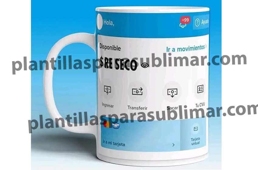 Plantitlla Mercadopago Taza Sublimar