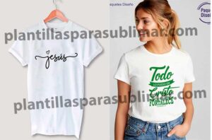 Jesus Todo lo puedo en cristo Vector frases