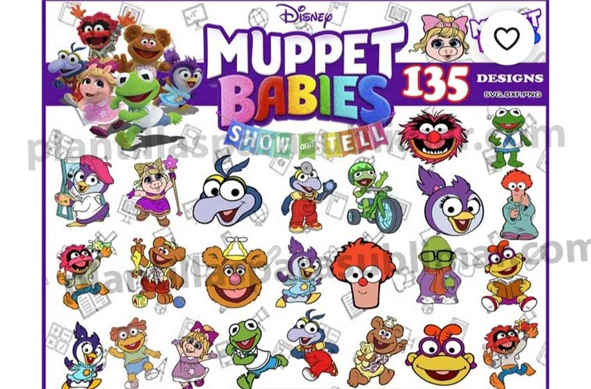 Muppet Babies PNG SVG Vector