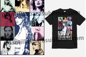 TAYLOR SWIFT eras tour Plantilla DTF Sublimacion