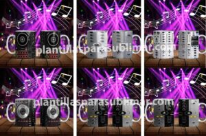 Plantillas Consolas Dj Tazas