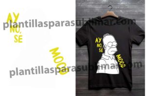 ay no se Homero Vector DTF