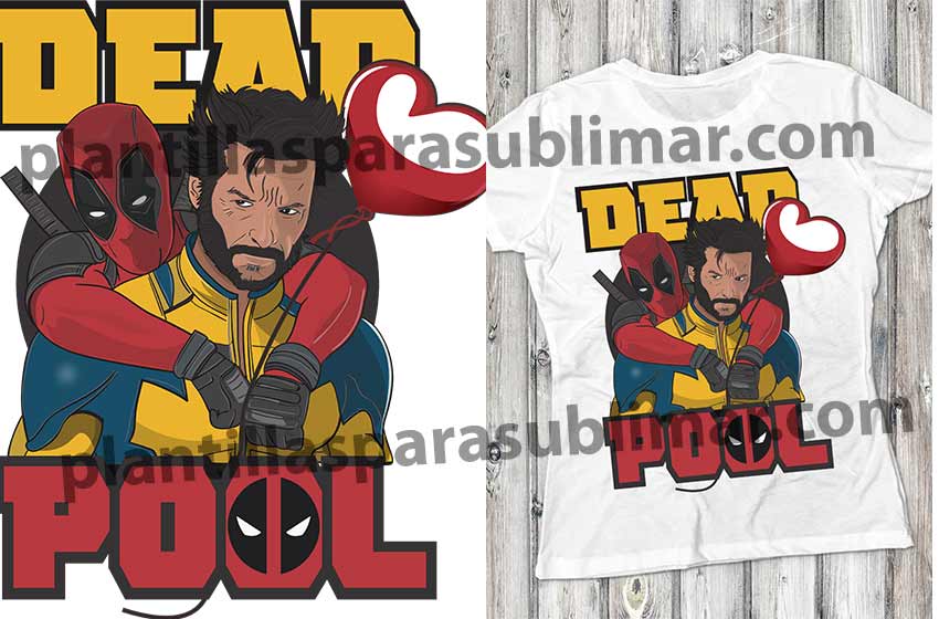 Dead pool Wolveraine Movie png