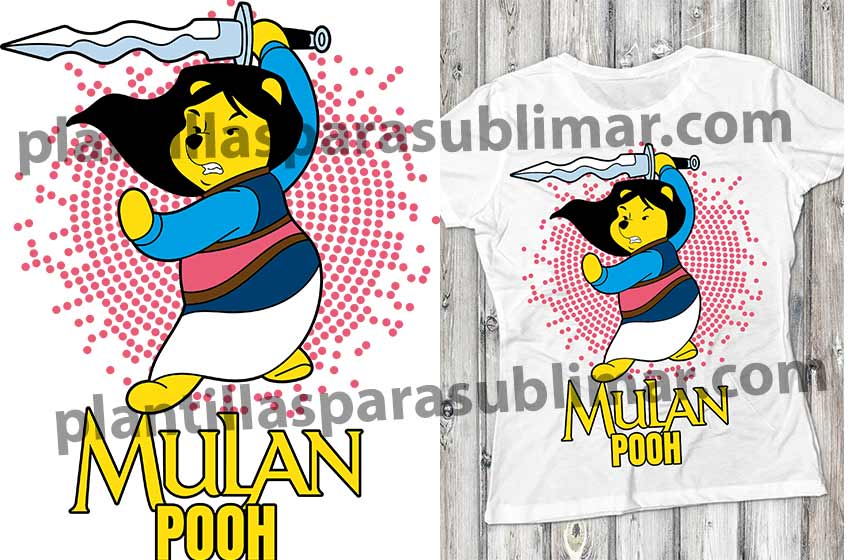 Mulan Pooh Parodia Vector