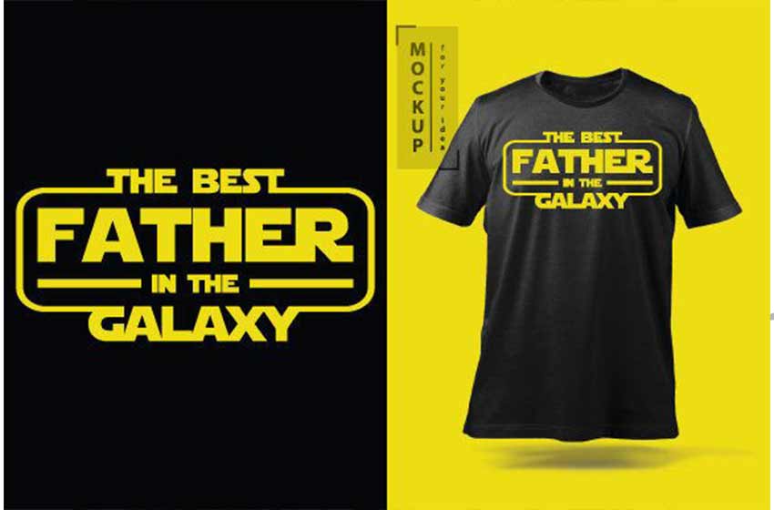 The-best-father-in-the-galaxy-Vector-png
