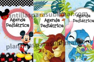 Agenda-pediatrica-editable-Mickey-Stitch