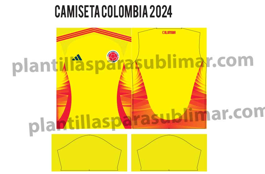 Camiseta-Seleccion-Colombia-2024-Vector