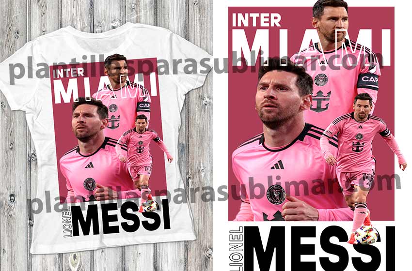 Inter Miami Messi Plantilla Playera