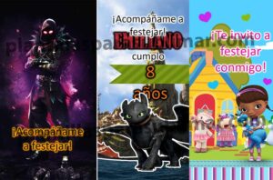 Video-invitaciones-Fornite-Doctora-Dragon