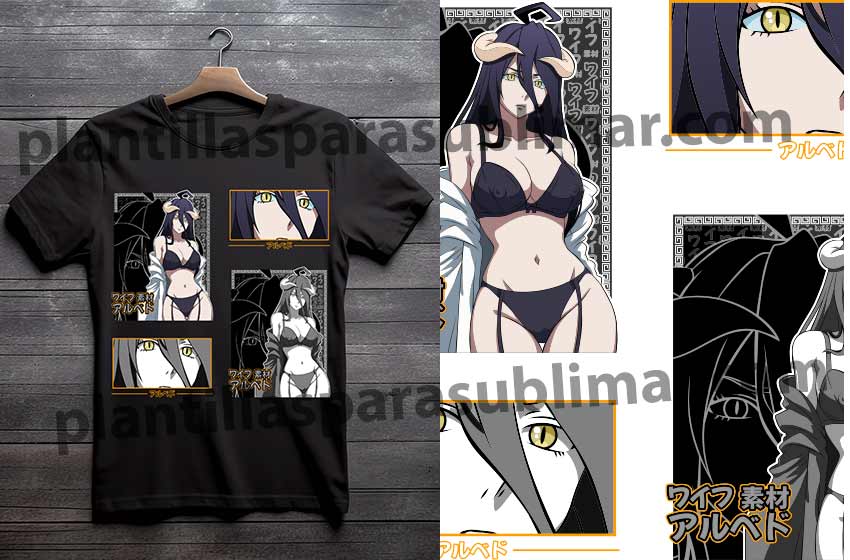 ALBEDO WAIFU vector