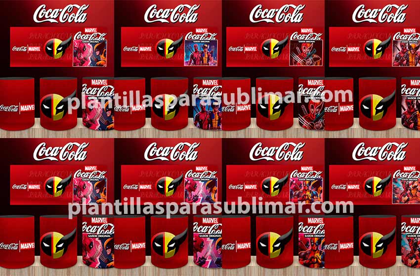 DeadPool-Coca-Cola-Plantilla-taza