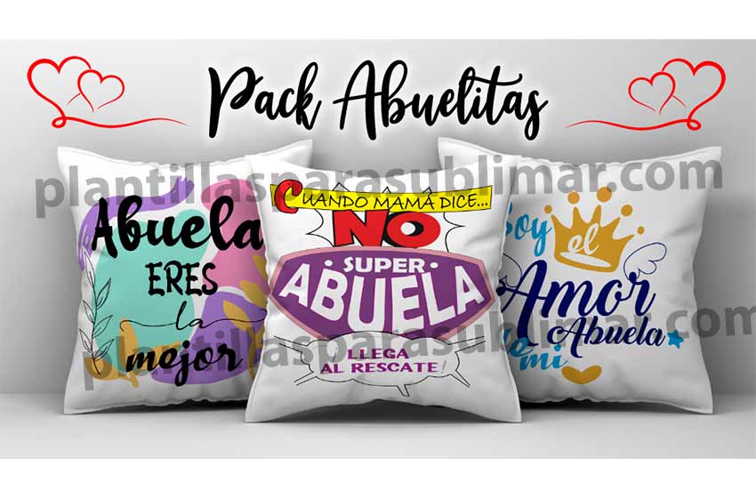 Frases-Abuela-Cojin-playera-sublimacion