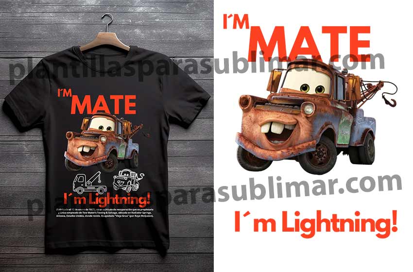 MATE-PLayera-DTF-Cars-PNG