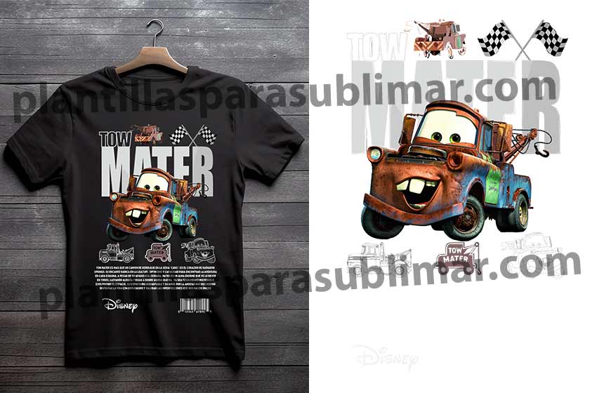 Mater-Cars-DTF-Esquema-Plantilla-Playera