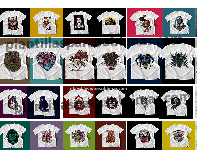 Paquete-plantillas-playeras-Sublimacion-Gratis