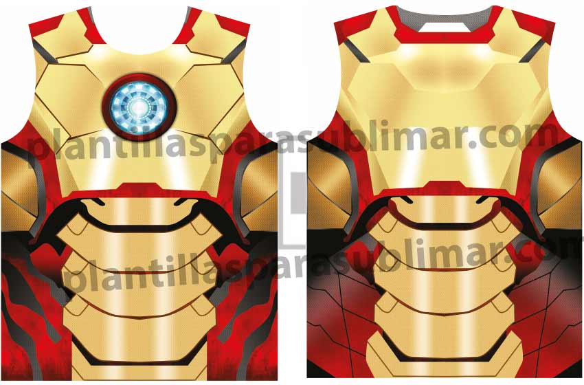 Playera IRON MAN Fullprint