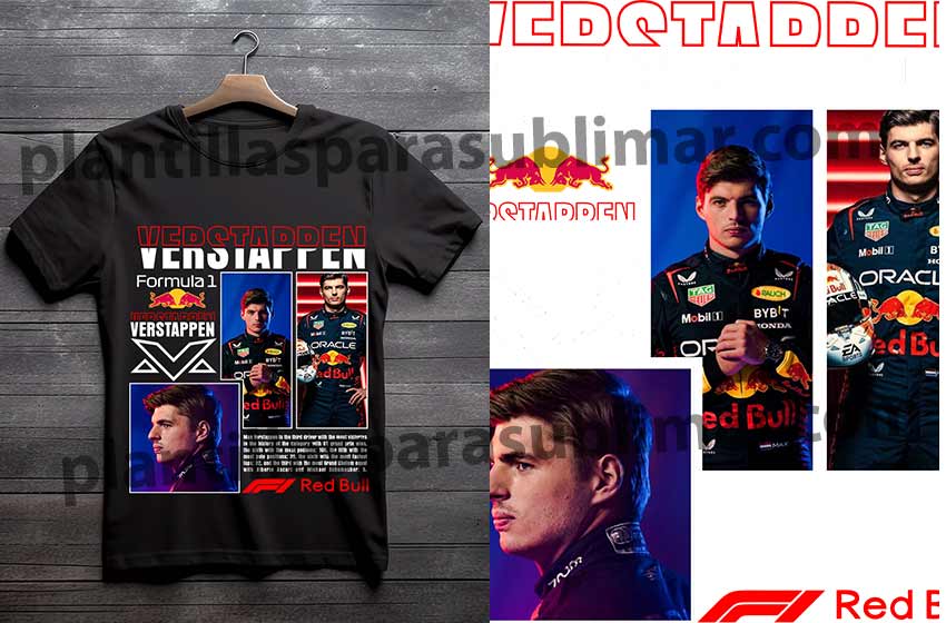 Verstappen-F1-Redbull-DTF-Plantilla