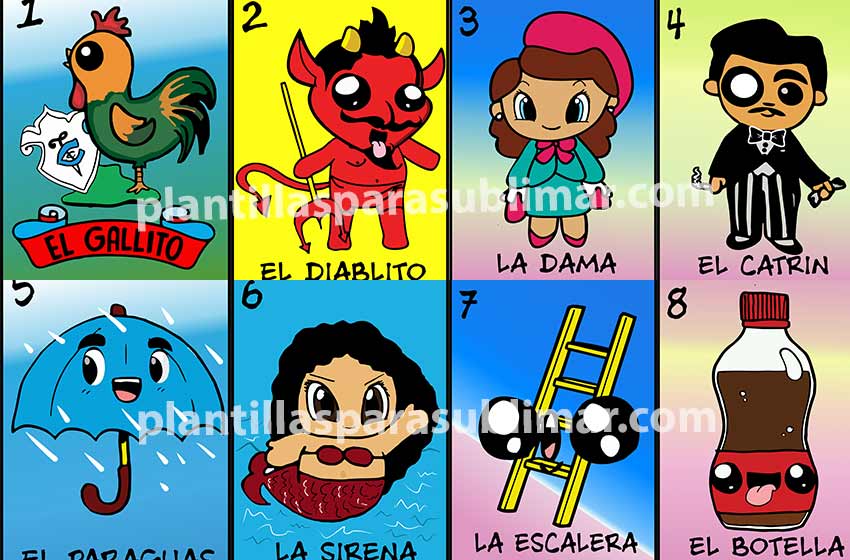 Loteria-Animada-Vector-54-Diseños