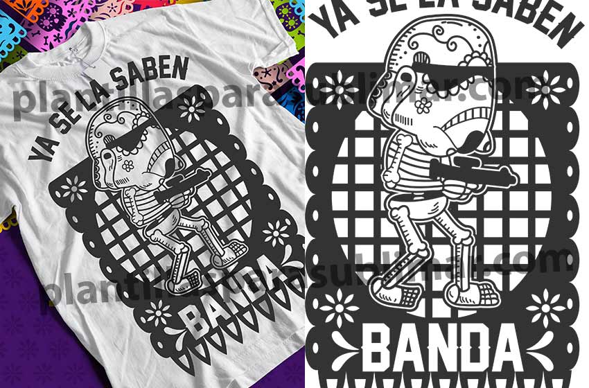 ya-se-la-saben-Vector-Papel-picado