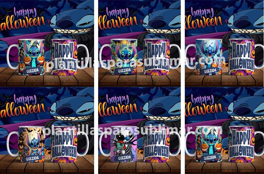 stitch-Halloween-tazas-Sublimar