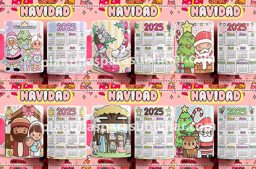 Calendario-2025-Plantillas-Tazas