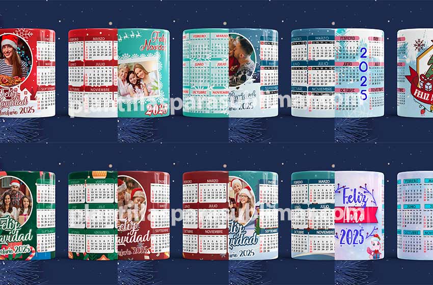 Calendario-Navideño-2025-Tazas