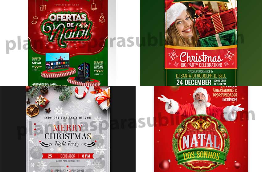 Flyer-Social-Media-Plantillas-Navidad