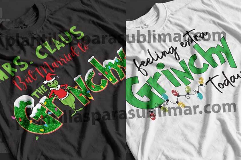 Grinch-Navidad-Playera-PNG